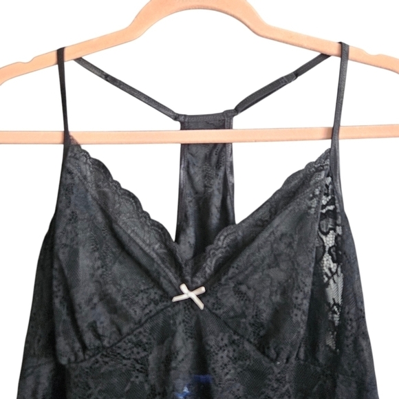 Apt 9 Womens Black Racerback Lacy Lingerie Sz XL  NWOT - Picture 2 of 4